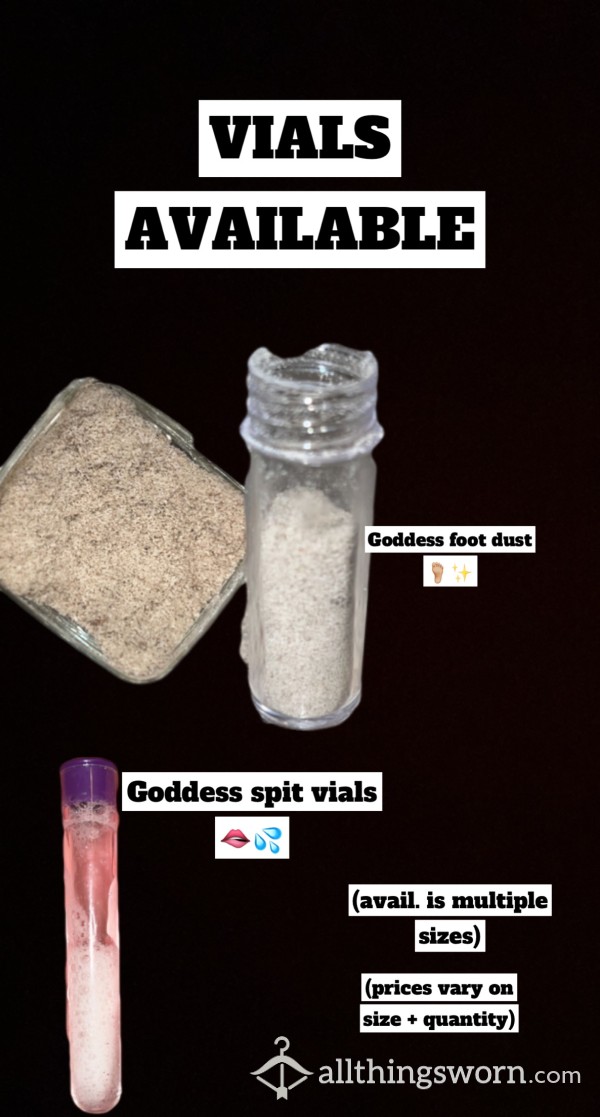 Goddess Vials