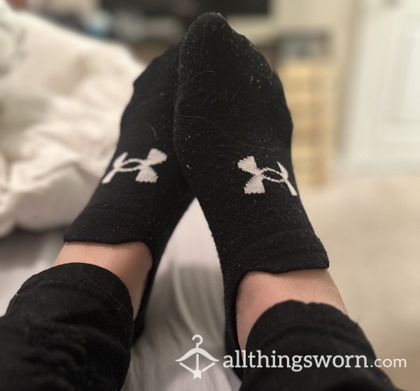 Goddess Worn Under Armor Black Socks