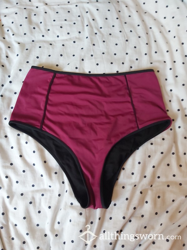 ***SOLD*** Gorgeous High Waist Size 18 Panties Nylon / Spandex