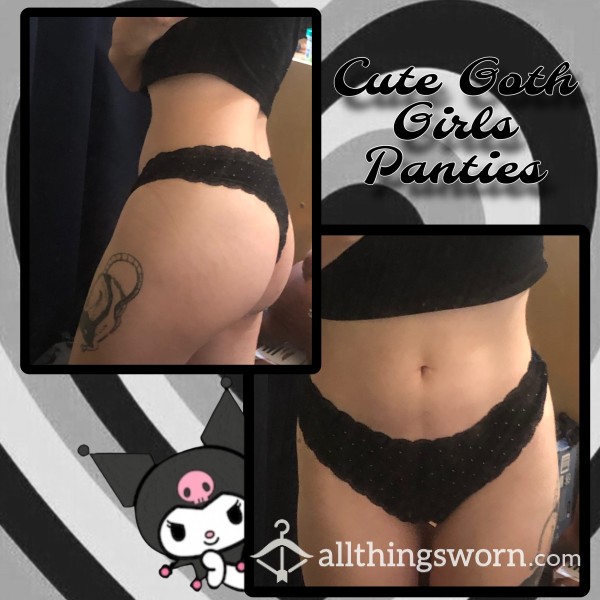 Goth Girl Panties🖤🦇