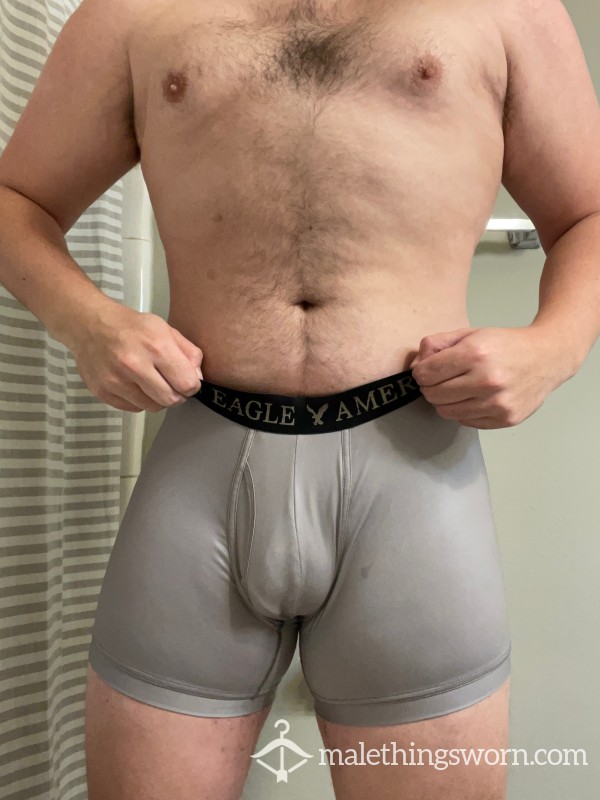 SOLD - Gray AE Boxer Briefs