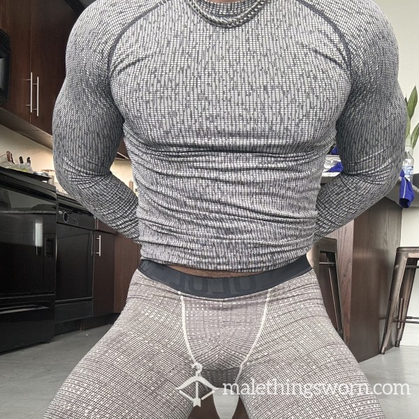 Gray Long Boxer Brief