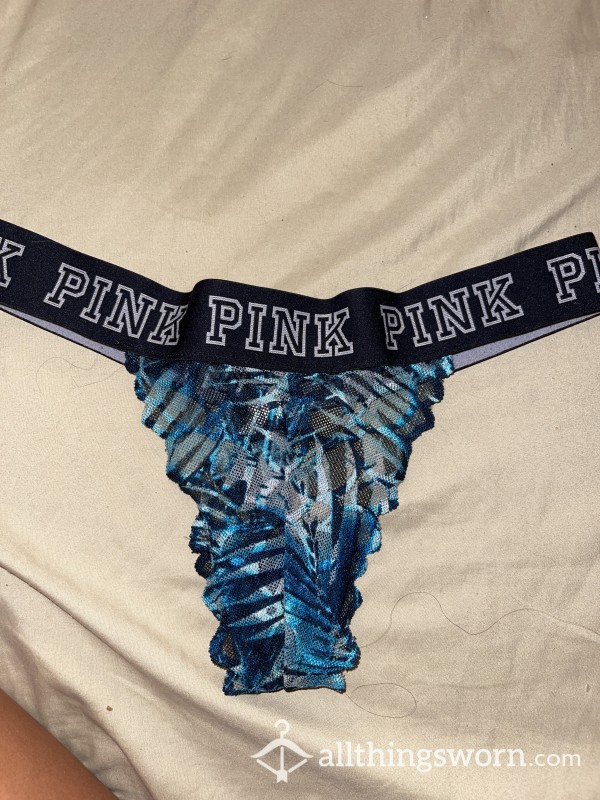 Green Blue Palm Tree Panties