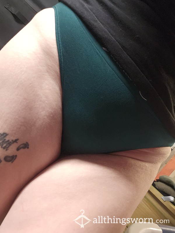 Green Full Coverage Victoria Secret Panties