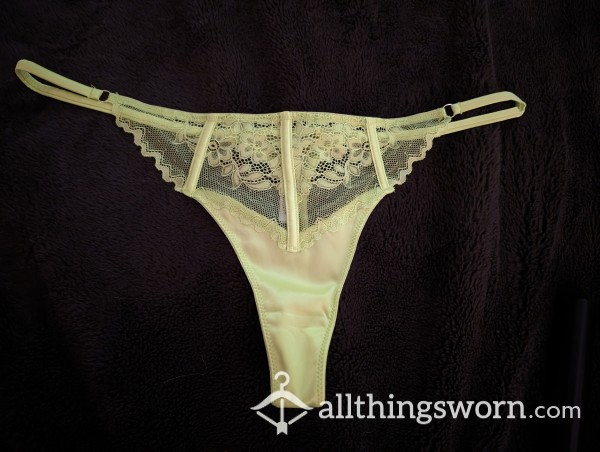 Green 💚 Pretty Thong Size 14/16