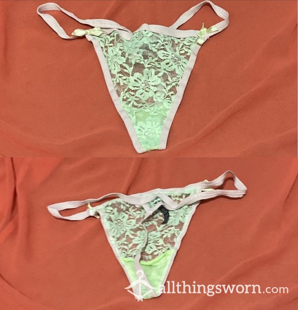 Green Thong - Medium