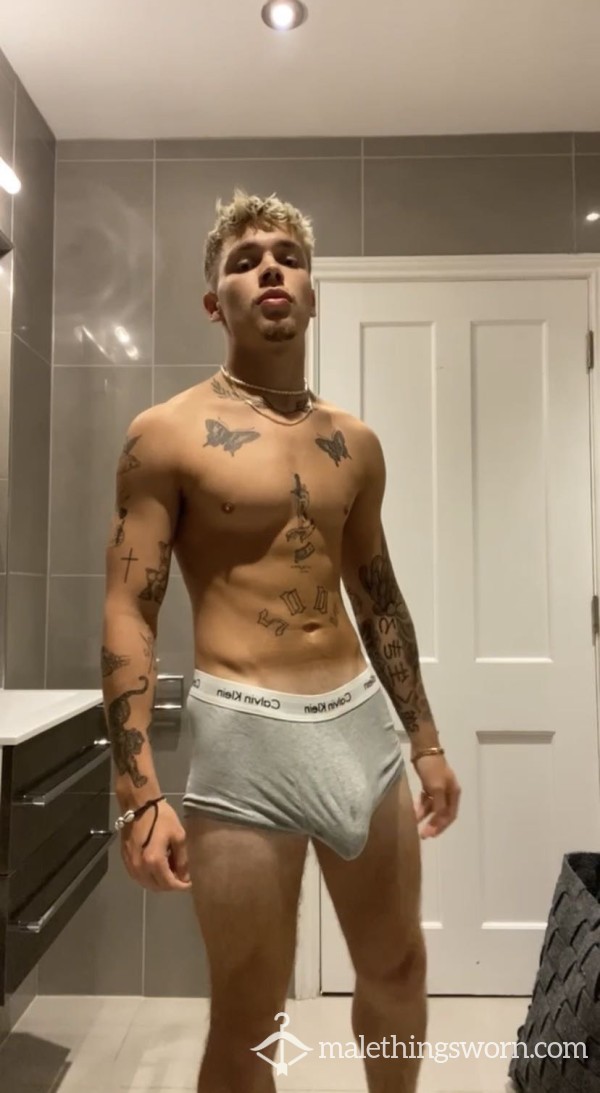 Grey Calvin Klein Boxers