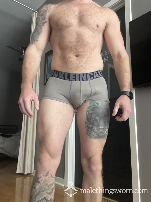 Grey Calvin Klein Trunks