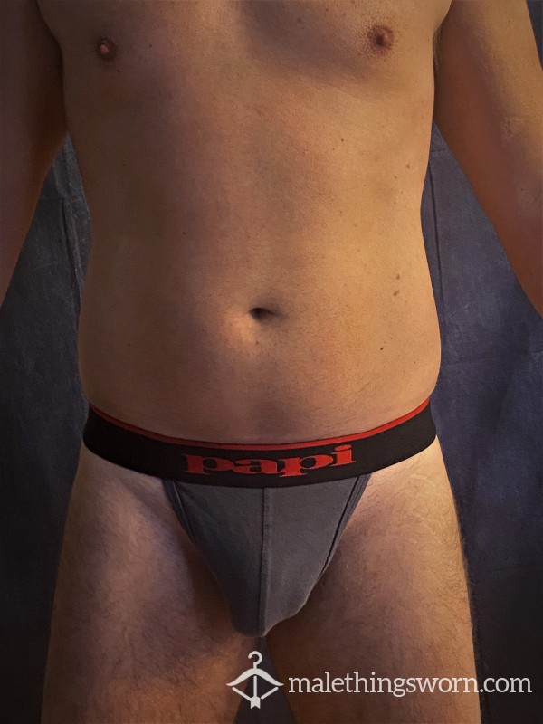 Grey Papi Thong