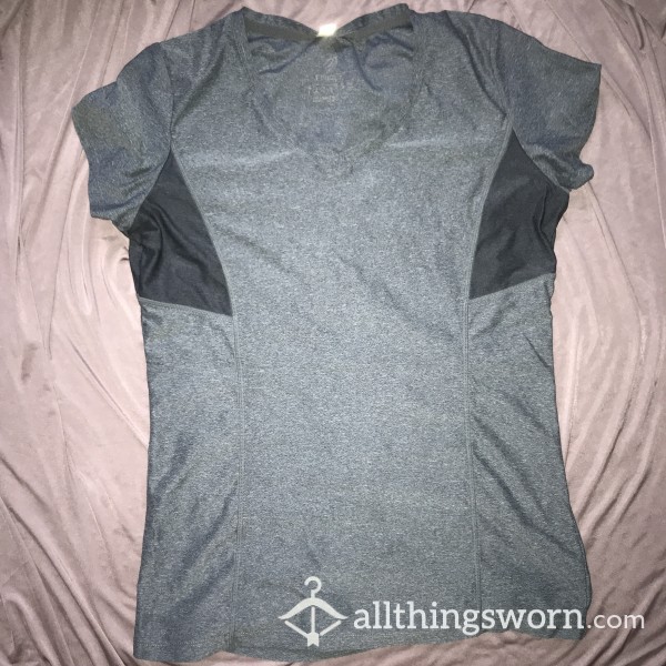 Grey Sports Top