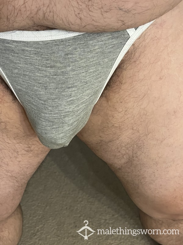 Grey Thongs