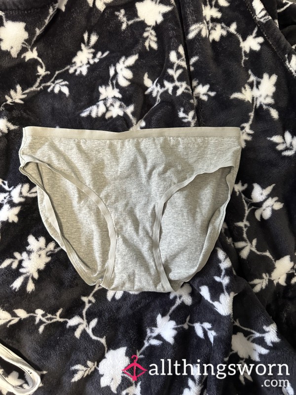 Grey Womens Panties Briefs