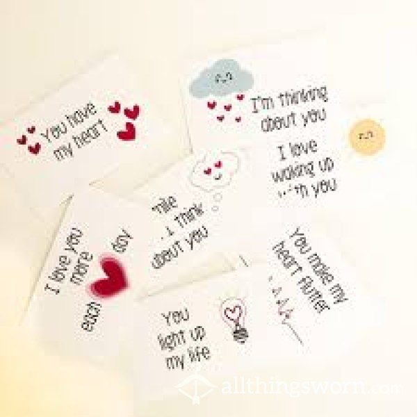 Hand Written Love Letters