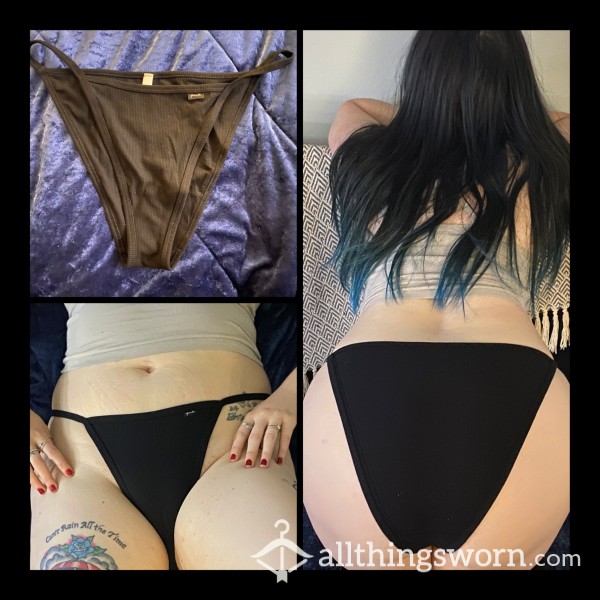 High Rise String Bikini Panties