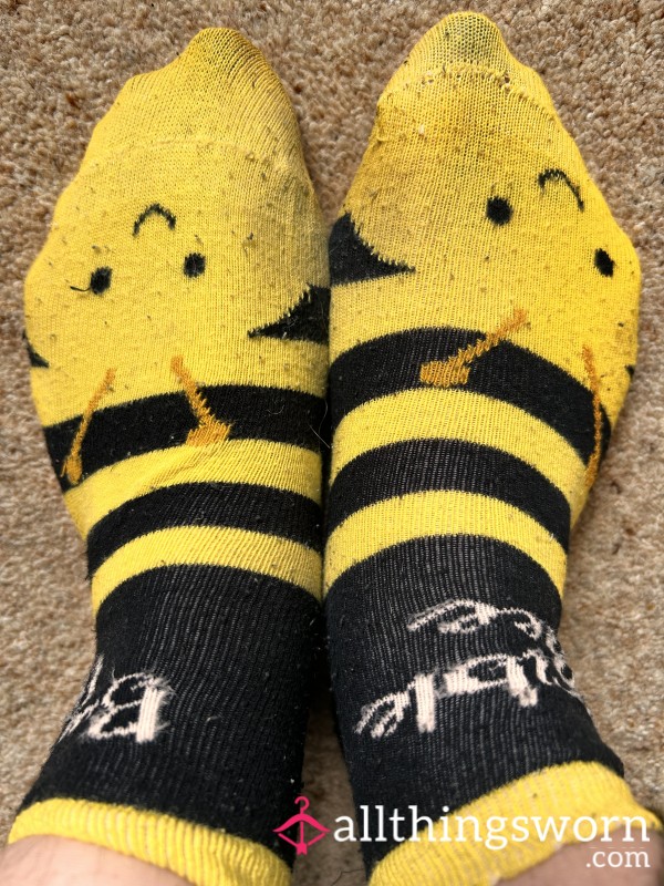 Holey B*mble Bee Socks