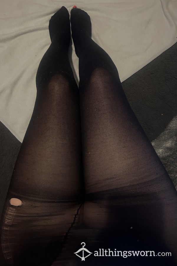 Holey Well Worn Tights