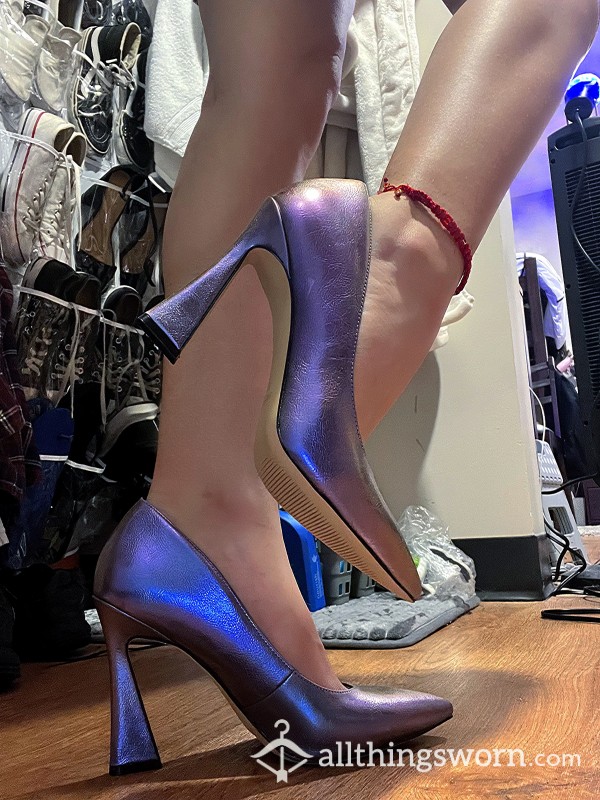 Holographic Heels 💜✨