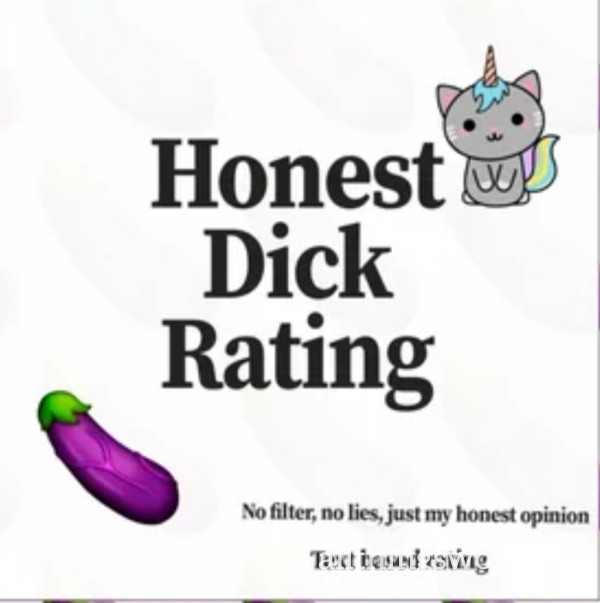 Honest D*ck Rating