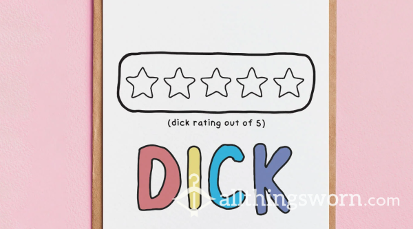 D*ck Ratings