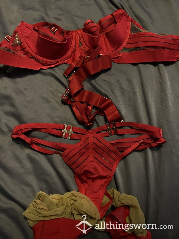 Honey Birdette - Red Set