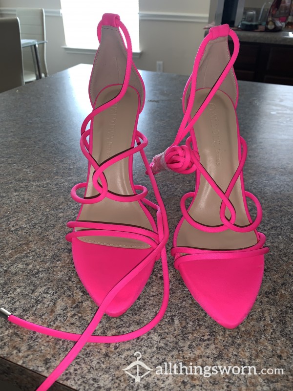 Hot Pink Stilettos