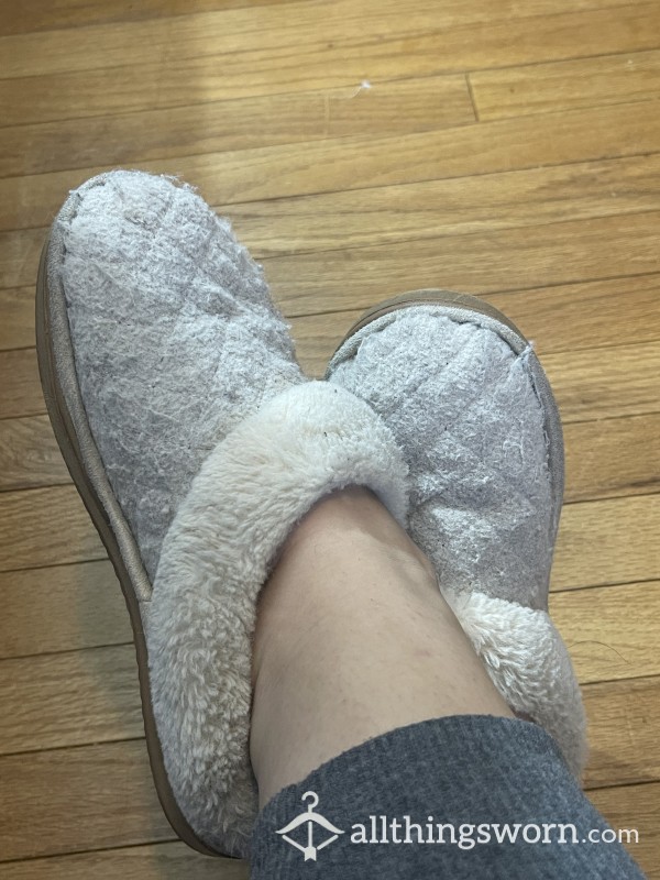 House Slippers Worn 3 Years