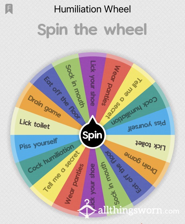 Humiliation Wheel