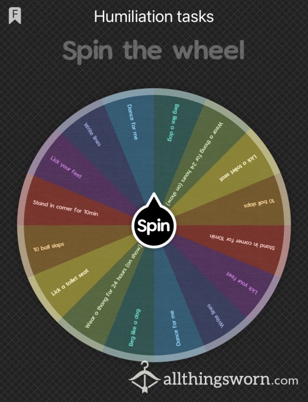 Humiliation Wheel