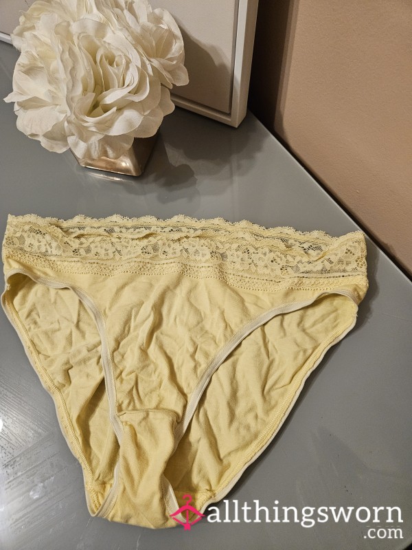 Innocent Yellow Panties