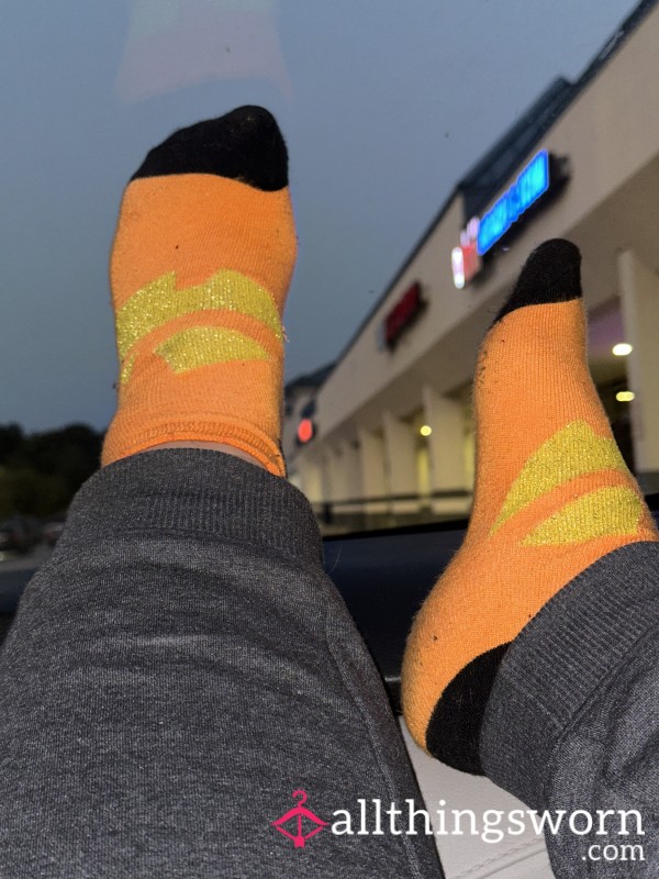 Jack- O- Lantern Socks 🎃