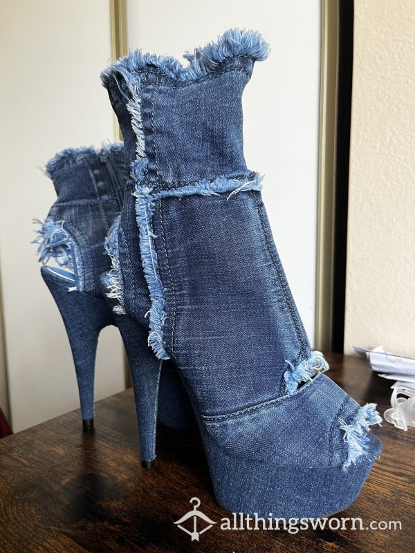 Jean Pleaser Heels