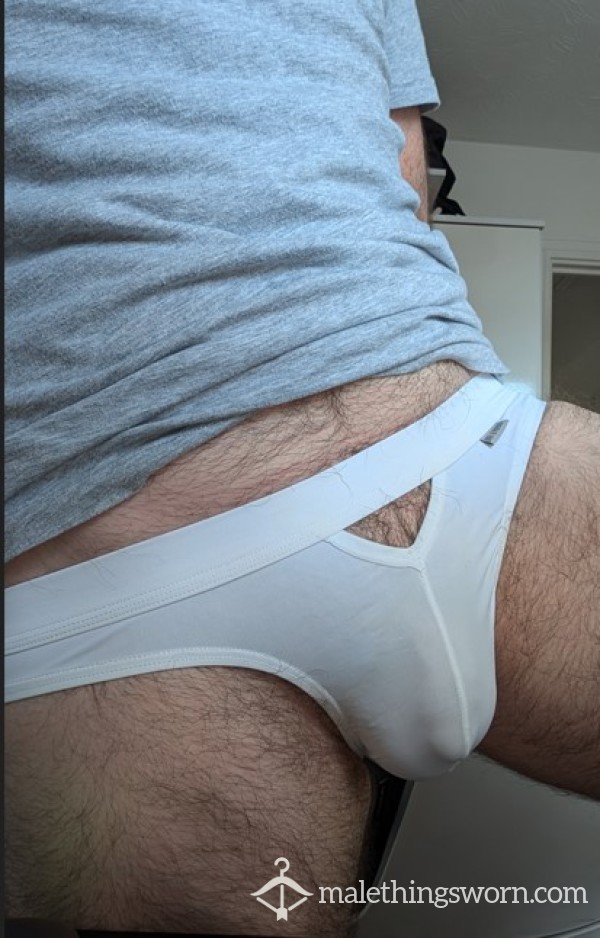 Jockstrap With A Full Load Dried In