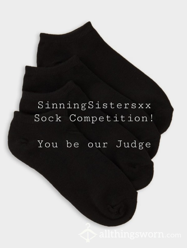 Judge Us! ~ SinningSistersxx Sock Compet*tion