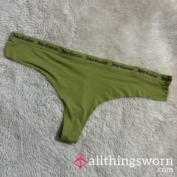 Juicy Couture Green Thong ✨