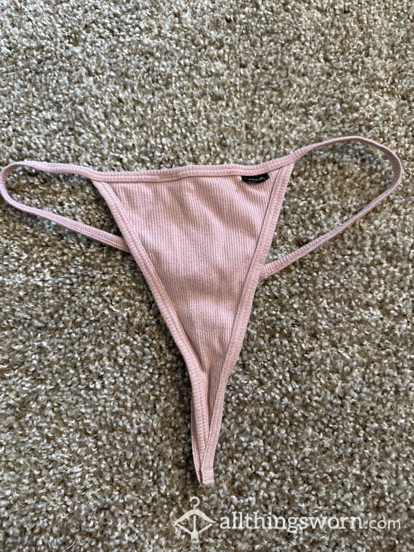 Juicy Pink Thong