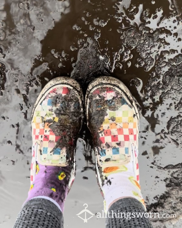 Jumping Around In Mud