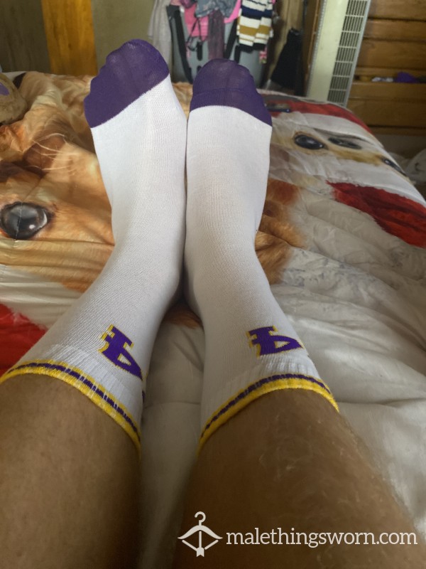 White #24 Socks