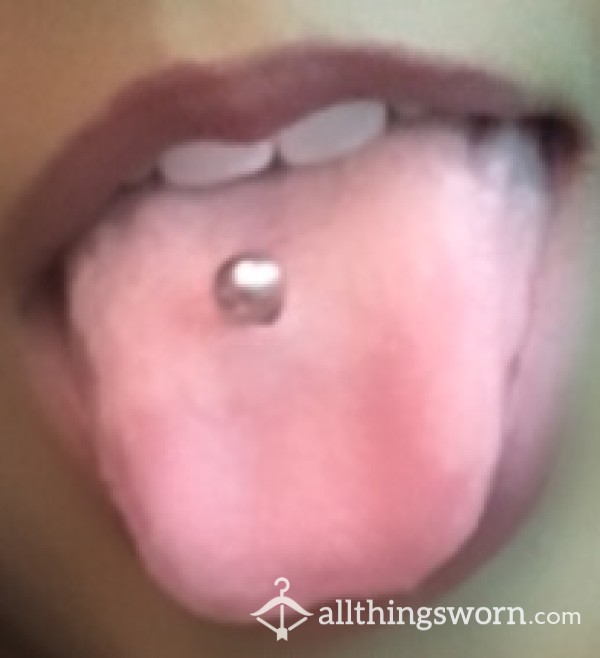 Kandee Kinx's Worn Tongue Rings!