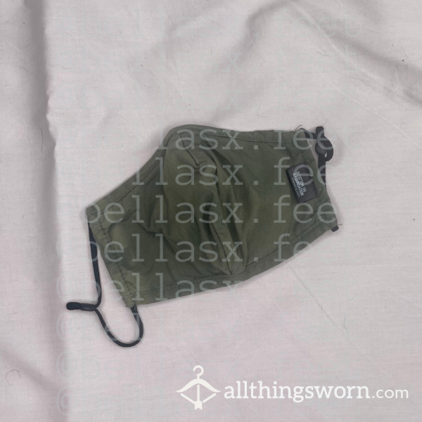 KHAKI FACE MASK- Used, Soiled & Worn