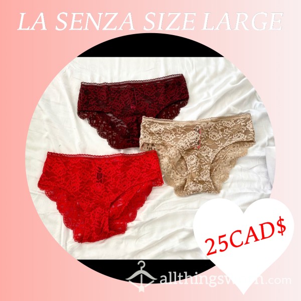 LA SENZA LACE CHEEKY PANTIES