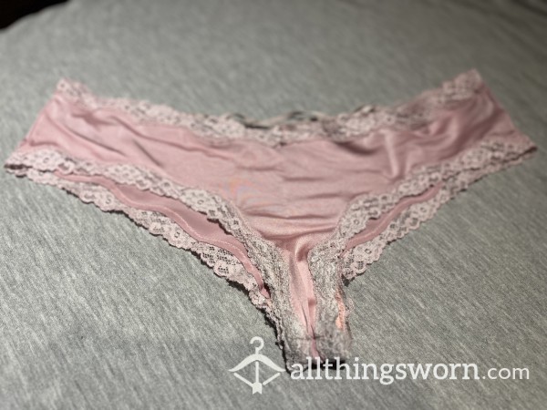 La Senza Well Worn Peach Cheeky Panties