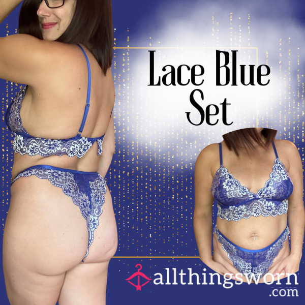 Lace Blue Set