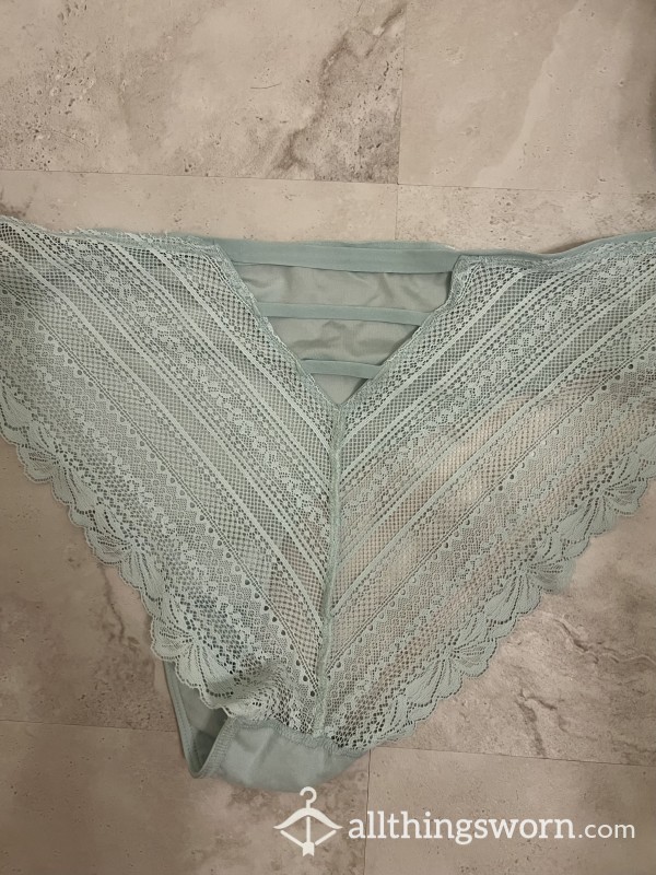 Lace Cyan Undies