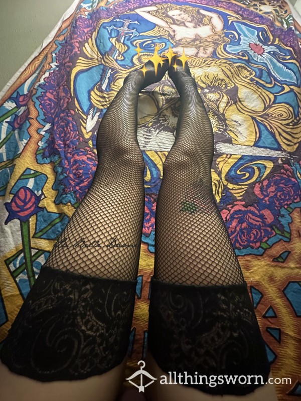 Lace Fishnet Stockings