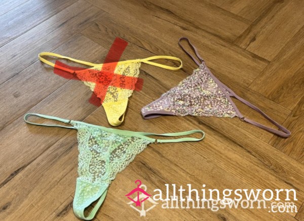 Lace Thongs