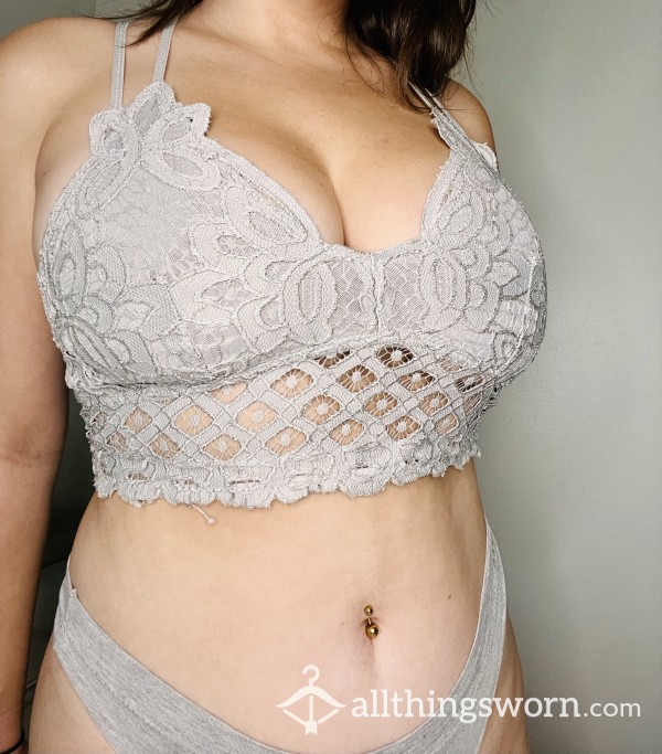 Bra - Crochet Criss Cross Bralette Top