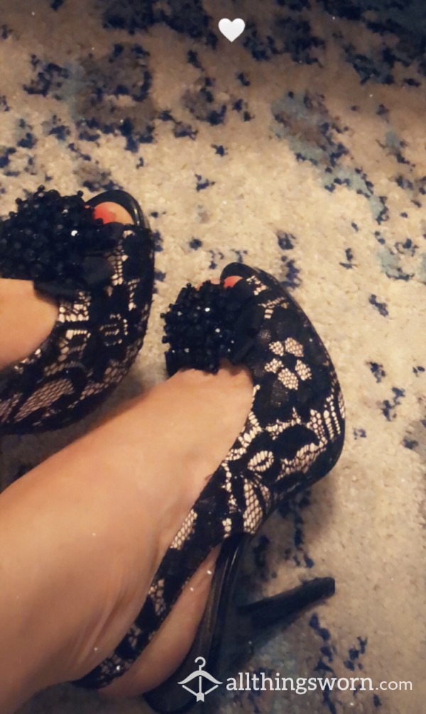 Lacy Heels. S**xxy. Size 7