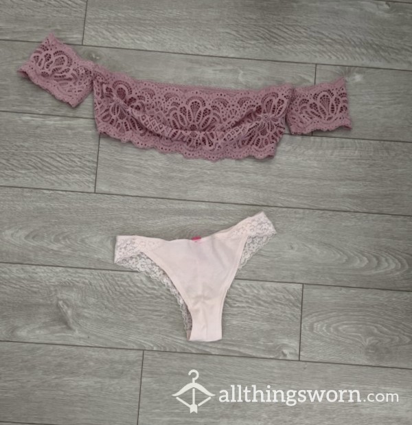 Lacy Pink Vc Set