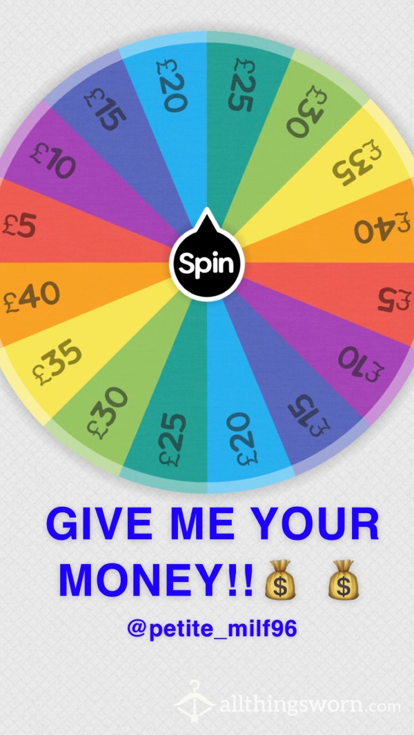 Large Drain Wheel - Findom 🤑