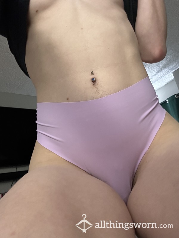 Lavender No Show High Waist Thong